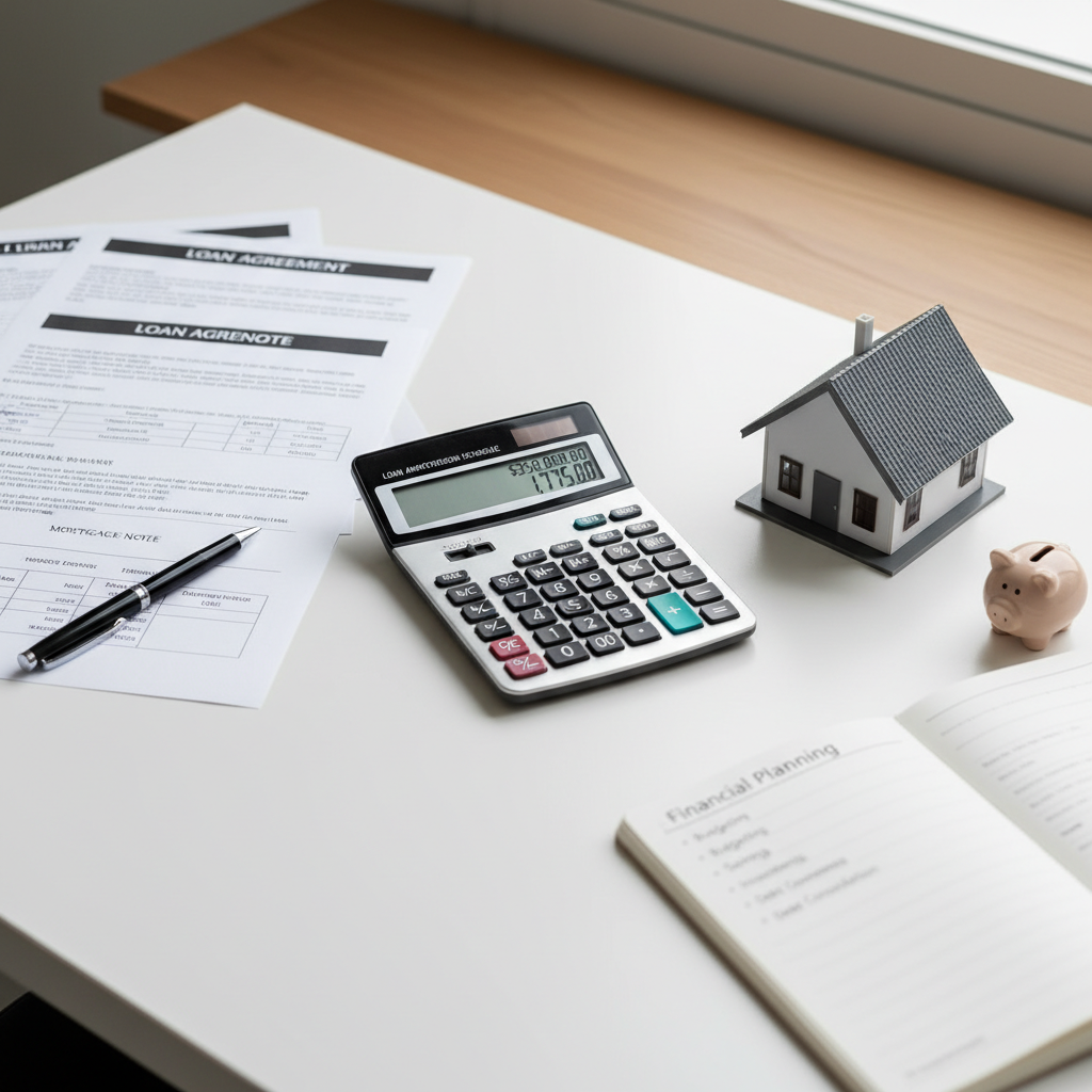 Beregning av avdragsfrihet med kalkulator og dokumenter