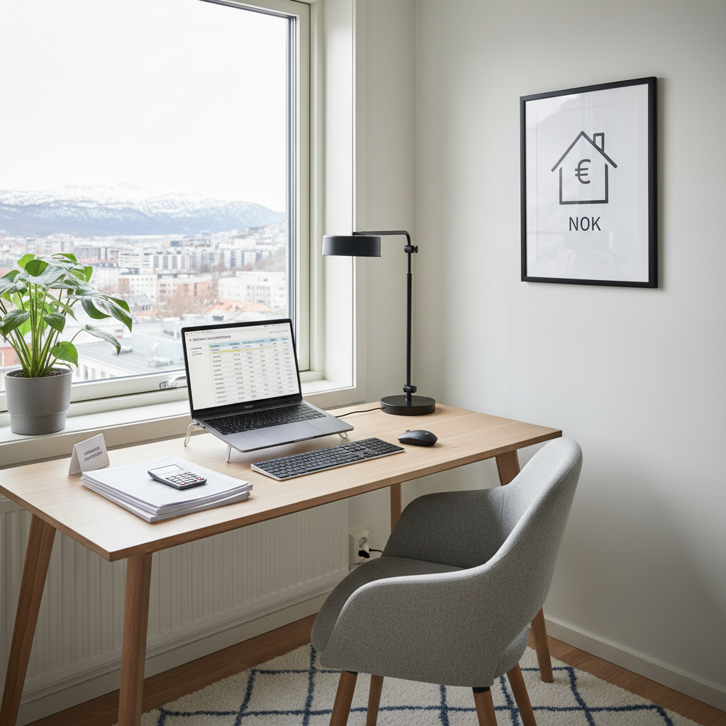 Hjemmekontor som grunnlag for fradrag i enkeltpersonforetak