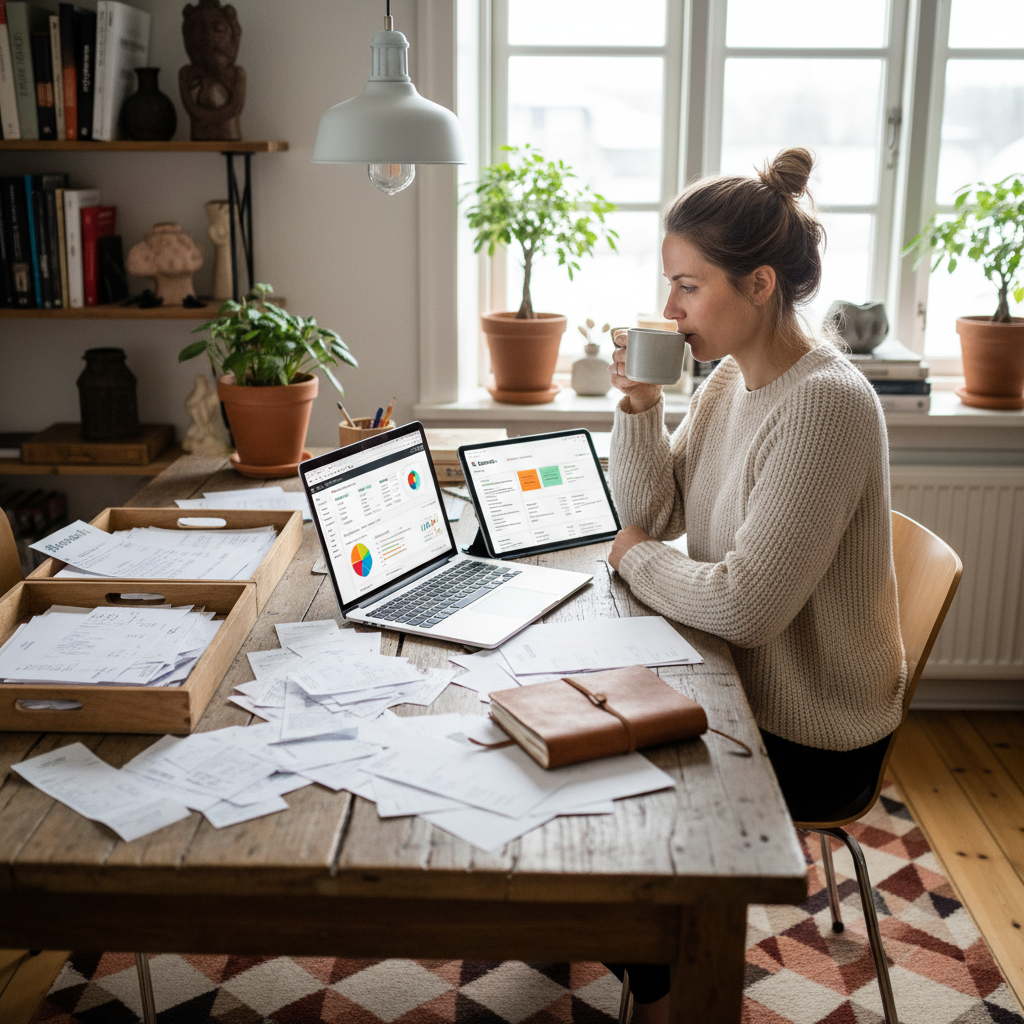 Oversikt over skattemeldingsprosessen for enkeltpersonforetak