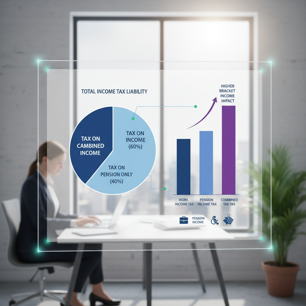 Skatteeffekten av å kombinere pensjon og arbeid