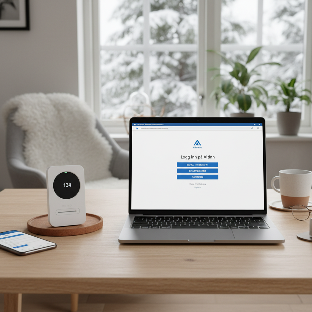 Altinn innlogging for skattemelding